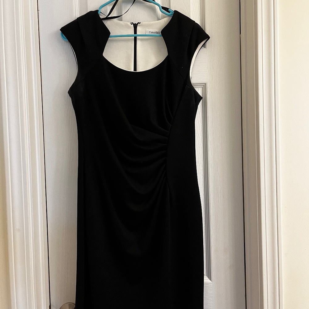 Calvin Klein black cocktail dress